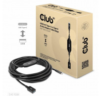 Club3D Kabel USB-C na USB-A, Aktivní adaptér/kabel, 5 Gbps (M/F), 10m