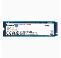 Kingston SSD 500GB NV2 M.2 2280 NVMe™ PCIe Gen (R: 3500MB/s; W: 2100MB/s)