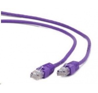 GEMBIRD kabel patchcord CAT6 stíněný FTP 0,5m, fialový