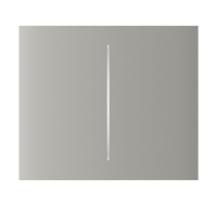 Ajax  CenterButton (2-gang) vertical - Středové dvou tlačítko, vertikální instalace, ústřicová