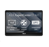 ASUS PC AiO ExpertCenter E1 (E1600WKAT-BMR034X), N4500,15,6" 1920x1080,4GB,128GB SSD,Intel UHD,W11Pro,Black