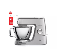Kenwood Titanium Chef Baker kuchyňský robot, zabudovaná váha, časovač, stříbrná