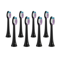 TrueLife SonicBrush Clean-series heads Sensitive black 8 pack