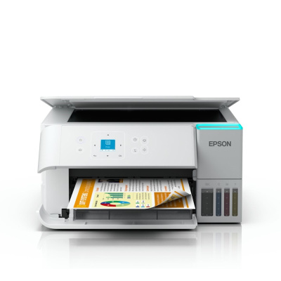 EPSON tiskárna ink EcoTank L4366, bílá, 3v1, A4, 4.800 x 1.200 dpi, 33ppm, USB, Wi-Fi, Záruka 5 let po registraci zdarma