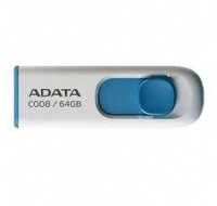 ADATA Flash Disk 64GB C008, USB 2.0 Classic, bílá