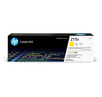 HP 219X High Yield Yellow Original LaserJet Toner Cartridge (2,500 pages)