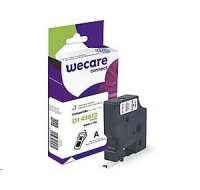 WECARE ARMOR páska pro DYMO S0720780, černá/bílá, 6mm x 7m