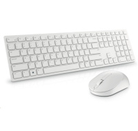 DELL Pro Wireless Keyboard and Mouse - KM5221W - Hungarian (QWERTZ) - White