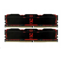 GOODRAM DIMM DDR4 16GB (Kit of 2) 3200MHz CL16 IRDM X, Černá