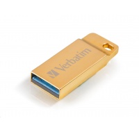 VERBATIM Flash Disk 64GB Metal Executive, USB 3.0, zlatá