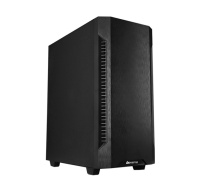 CHIEFTEC skříň AS-01B-OP, mini-ITX, Black, bez zdroje