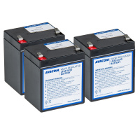 AVACOM Náhradní baterie AVA-RBP03-12050-KIT pro UPS Ever, Legrand