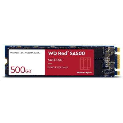BAZAR - WD RED SSD 3D NAND WDS500G1R0B 500GB M.2, (R:560, W:530MB/s) - Poškozený obal (Komplet)
