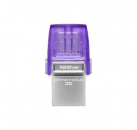 Kingston Flash Disk 128GB DataTraveler microDuo 3C 200MB/s dual USB-A + USB-C