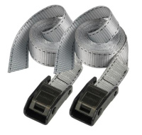 Master Lock Upínací popruhy - 250 cm (2 ks/blistr) - šedý