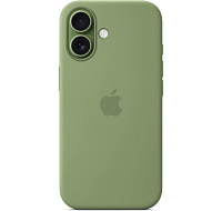 Apple iPhone 17 Silicone Case with MagSafe - Light Moss