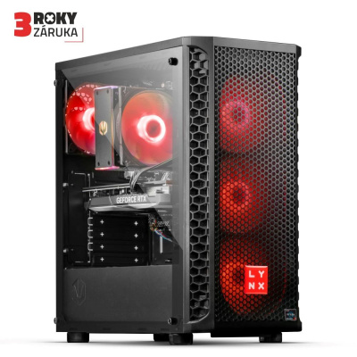 LYNX Challenger Ryzen 7 5700X 32GB 1T SSD NVMe RTX 5070 12G W11 Home