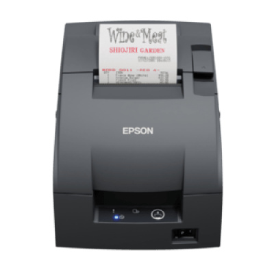 Epson TM-U220IIB, ERC38B, cutter, Ethernet, grey