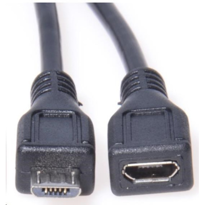 PREMIUMCORD Kabel prodlužovací micro USB - micro USB 3m (M/F)