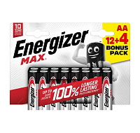 BAZAR - Energizer LR6/16 Max AA 12+4 zdarma