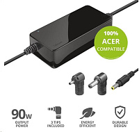 BAZAR - TRUST napájecí adaptér MAXO pro notebooky ACER 90W, vč. koncovek - poškozený obal