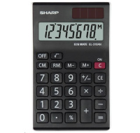 SHARP kalkulačka - EL-310ANWH - černá