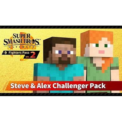 Super Smash Bros. Ultimate: Steve & Alex Challenger Pack (Switch) DIGITAL