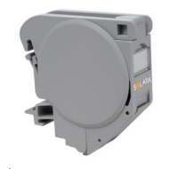 Solarix Drziak keystonu 1 x RJ45 na DIN listu sedy