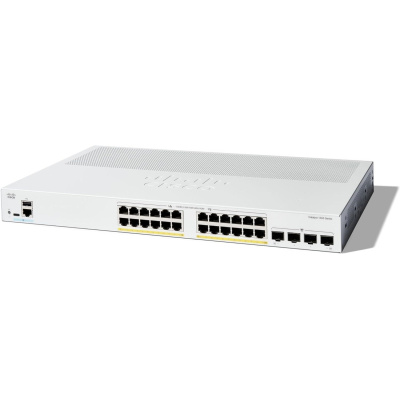 BAZAR - Cisco Catalyst switch C1300-24FP-4G (24xGbE,4xSFP,24xPoE+,375W) - REFRESH - poškozený obal