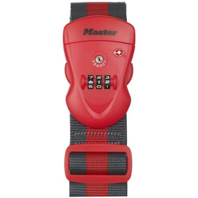 Master Lock Popruh na zavazadlo TSA kombinační 4702EURDRED