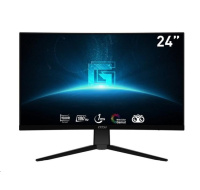 MSI LCD Gaming G2422C, 23.6", VA, 180Hz, VESA 75x75, Black
