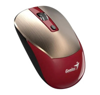 GENIUS myš NX-7125 GoldRed/ 1200 dpi/ bezdrátová/ Copilot/ červeno-zlatá
