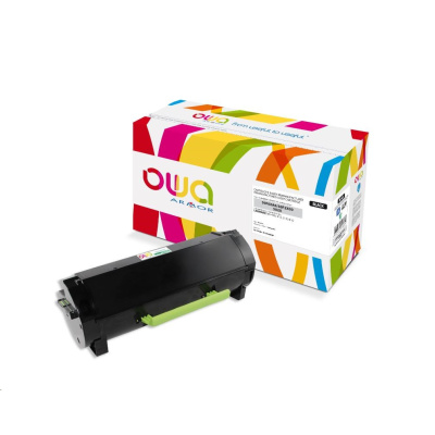 OWA Armor toner pro LEXMARK MS410, 415, 510, 610, 10000 Stran, 50F2X00, černá/black