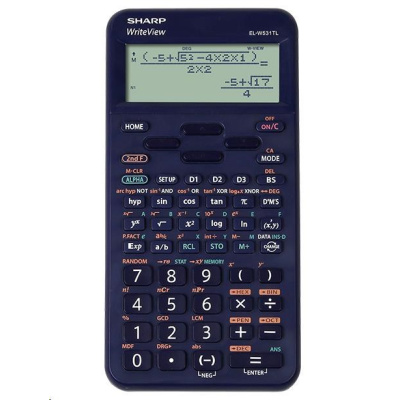SHARP kalkulačka - ELW531TLBBL - Blister - modrá