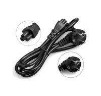 WG - Kabel napájecí WG Mickey Mouse / CEE 7/7 to IEC C5 / 1,5m / black