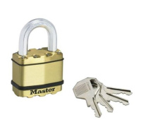 Master Lock Mosazný visací zámek- Excell - 50mm