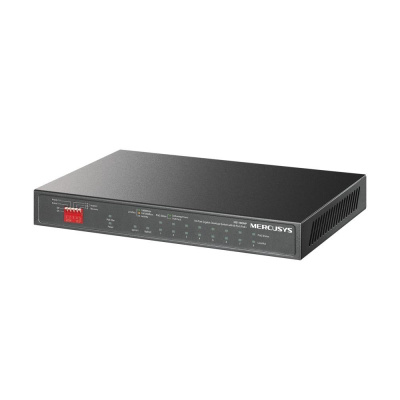 MERCUSYS switch MS110GMP (10xGbE,8xPoE+,111W,fanless)